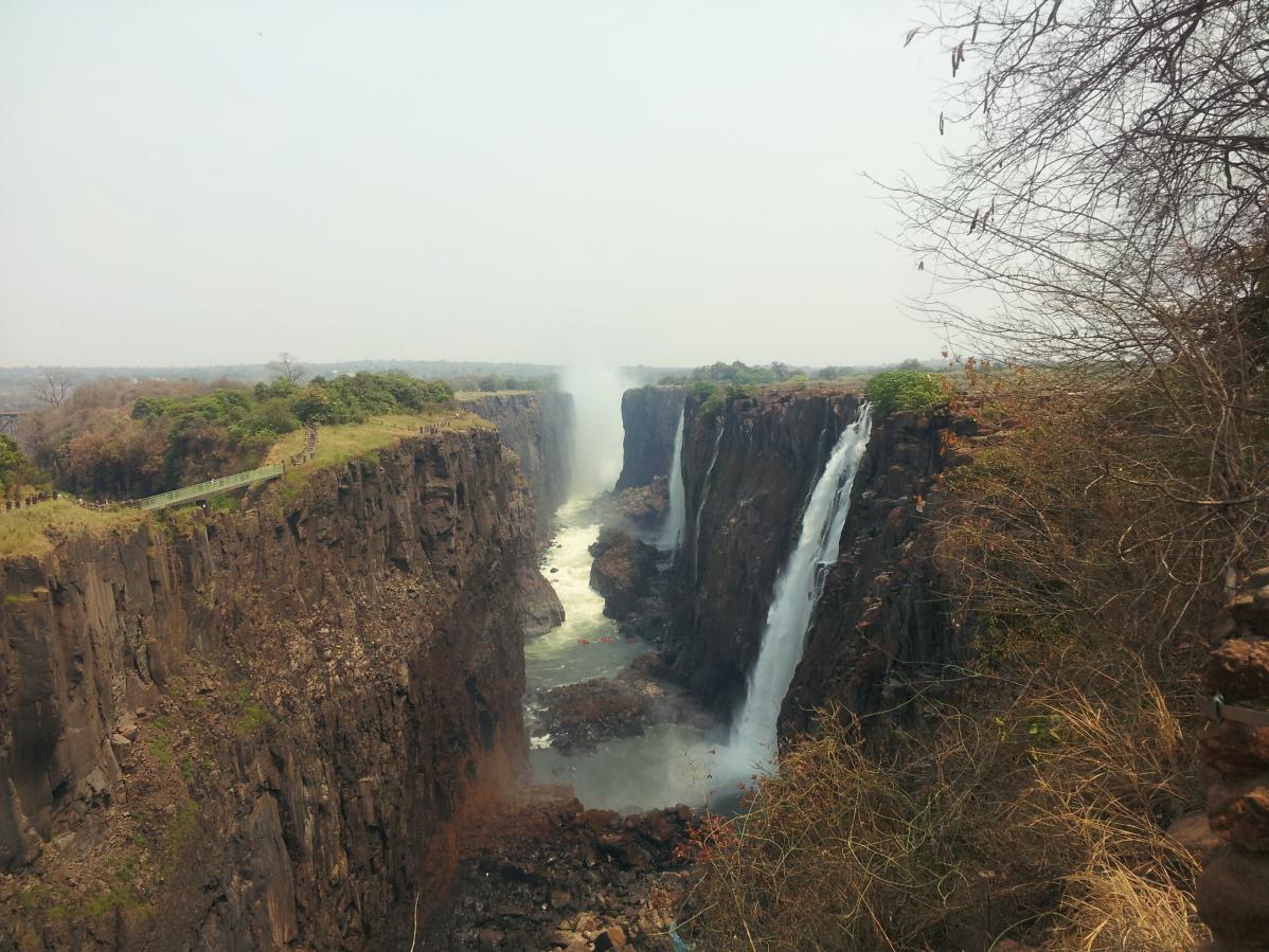 La vidéo de notre visite des chutes Victoria, par Nicolas