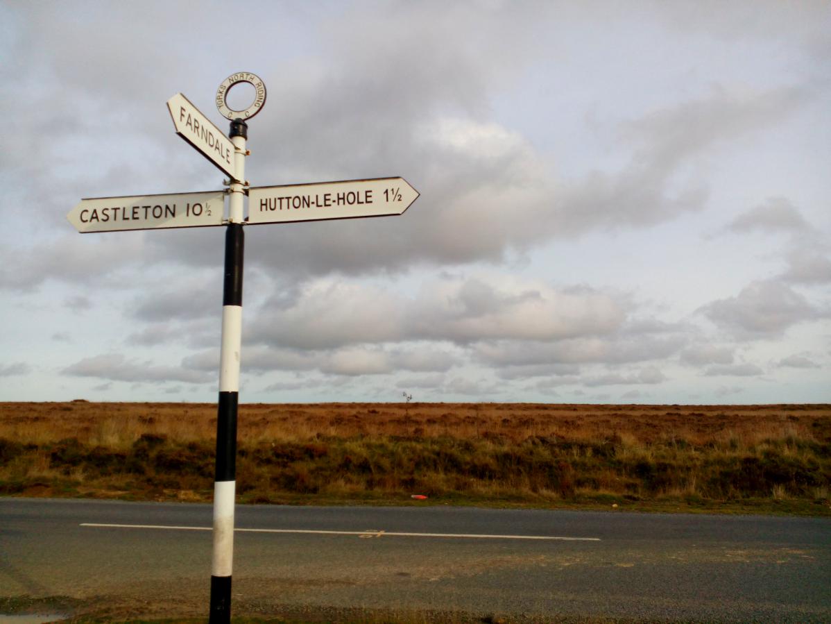 Sur les routes du North York Moors National Park...