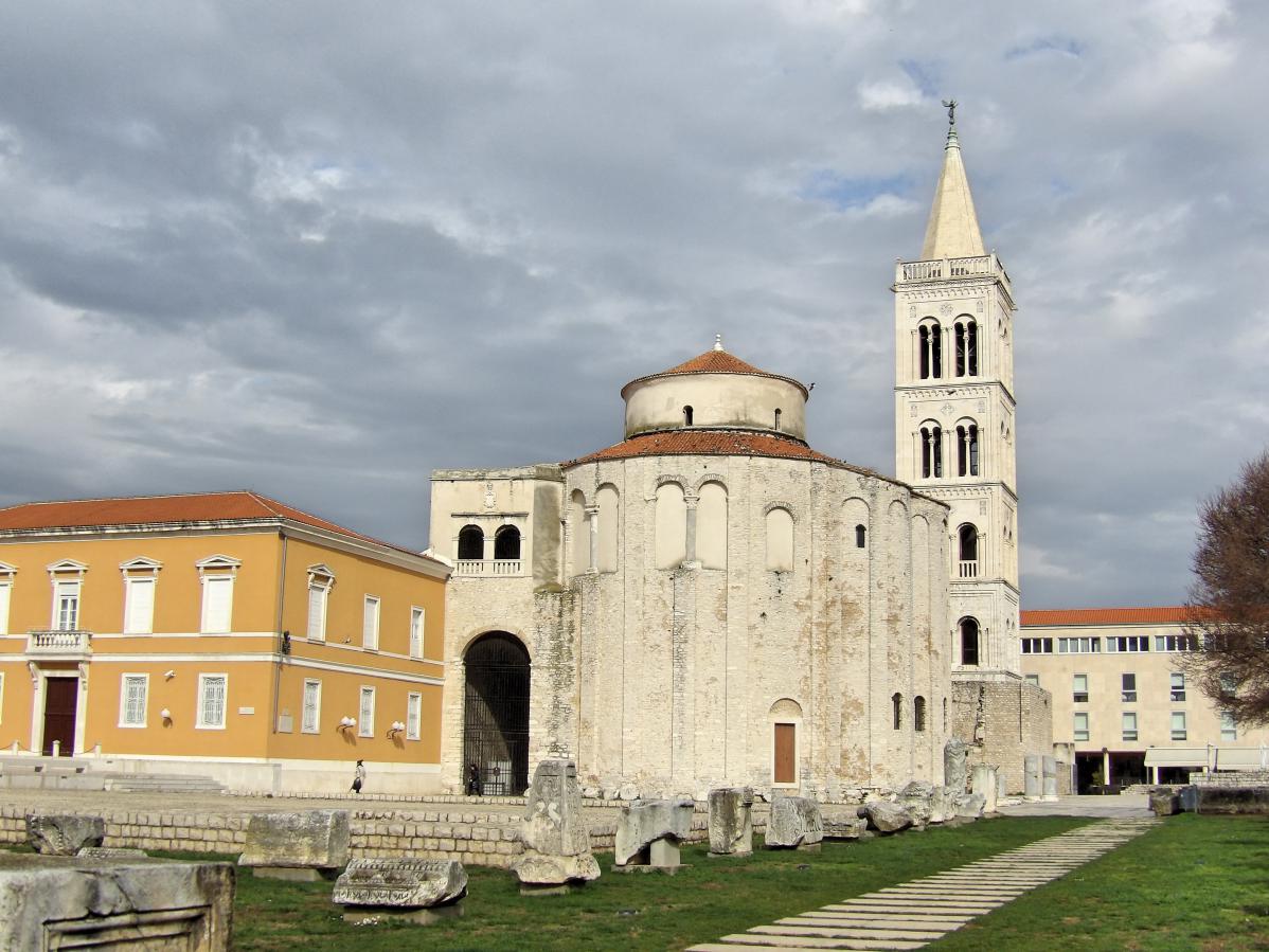 Dans la vieille ville de Zadar