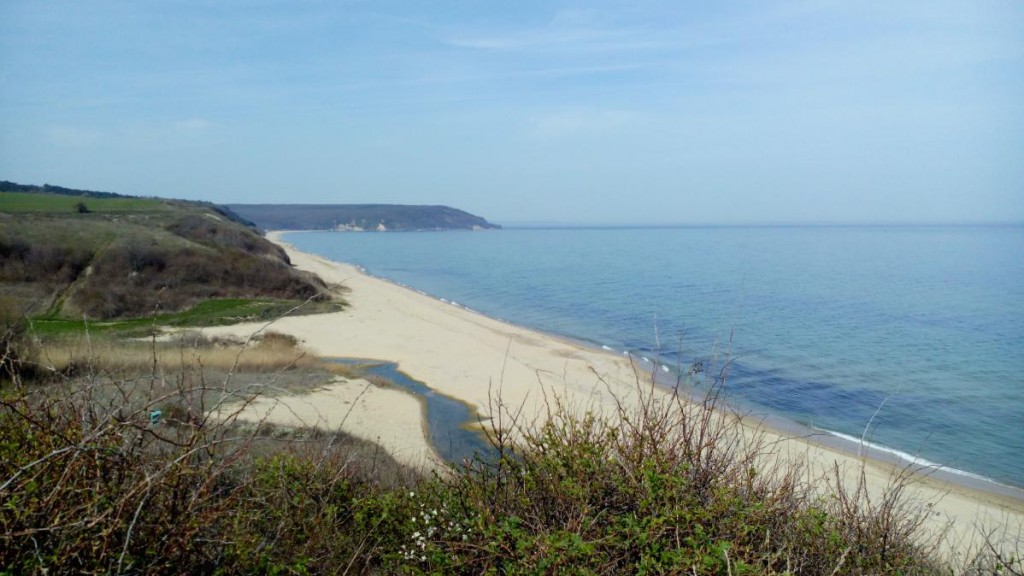 plage de la mer noire en bulgarie