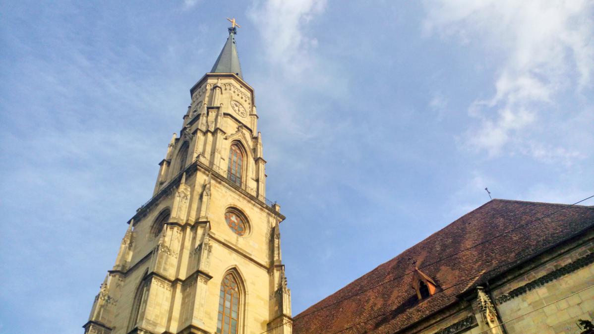 Cathédrale de Cluj (itinéraire road trip Roumanie)