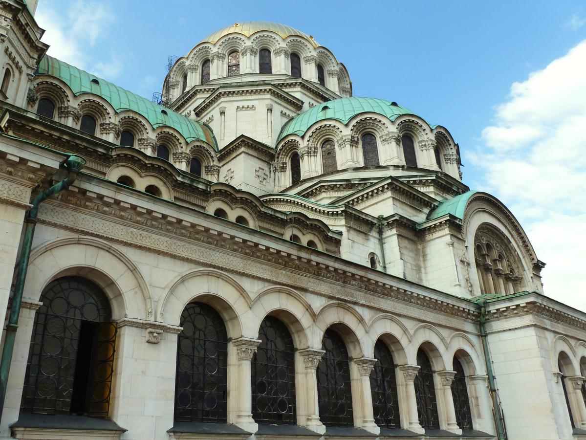 La cathédrale Alexandre-Nevski, à Sofia