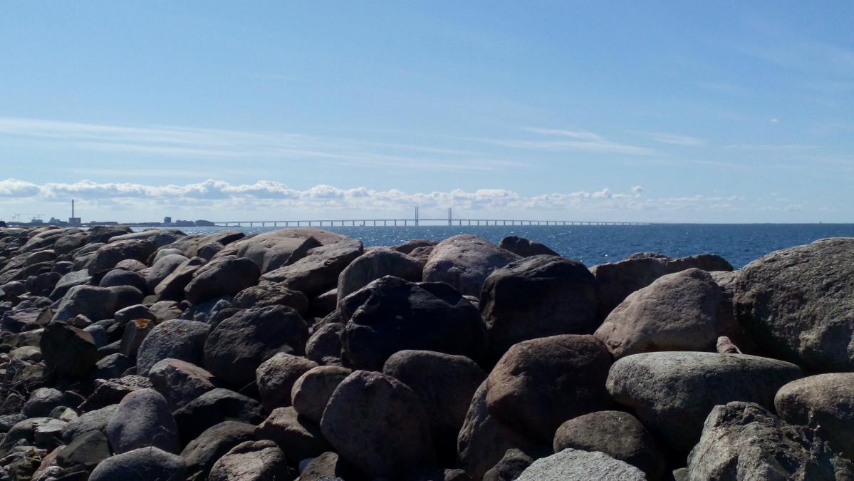 Le pont qui relie Malmö à Copenhague