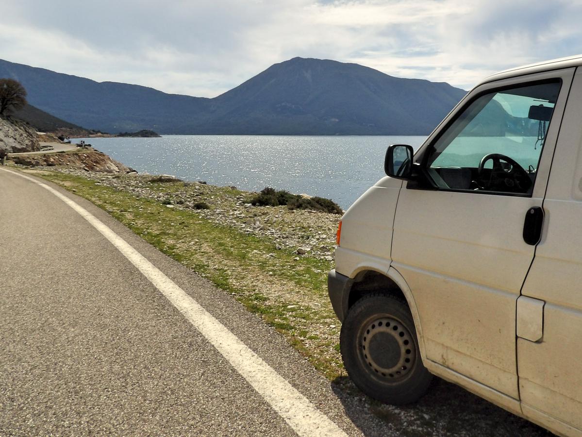 voyage en van sur les routes de grèce