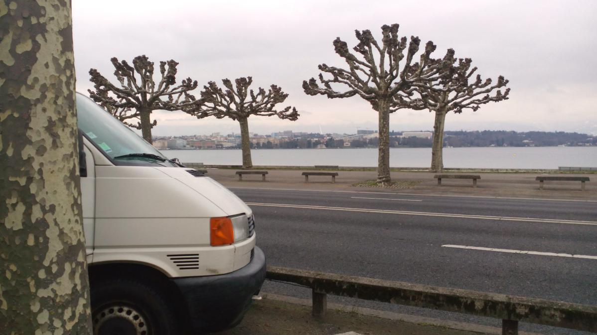 vivre dans un van en hiver