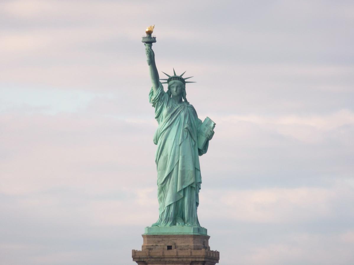 Voyager sans argent et voir la statue de la liberté à New York