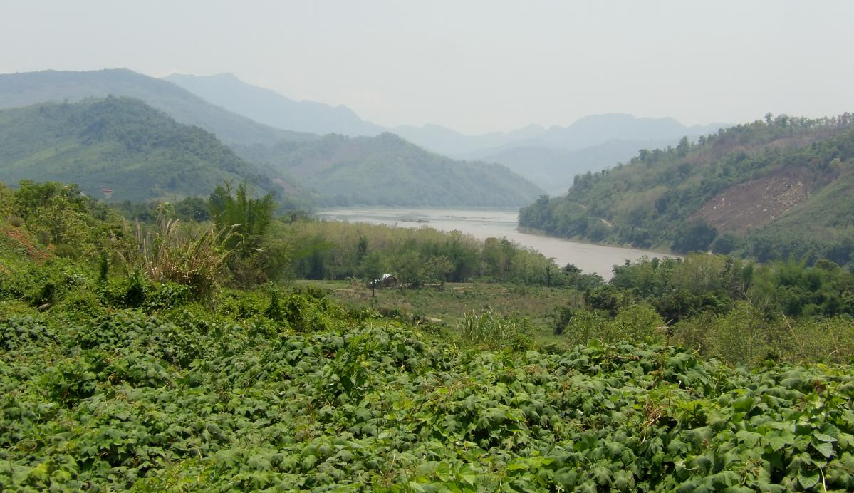 fleuve Mékong au Laos