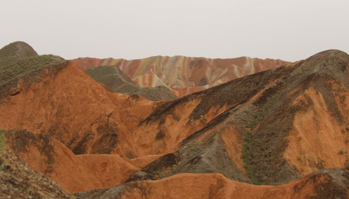 montagnes multicolores zhangye danxia