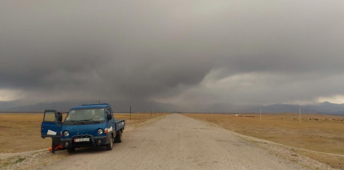 route M41 Kirghizistan Tadjikistan