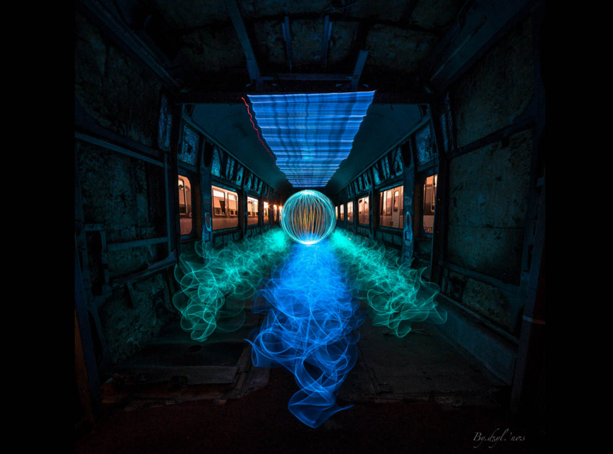 light painting tutoriel facile