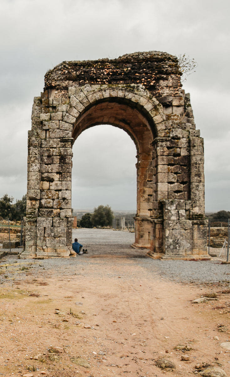 arche romaine caparra via de la plata