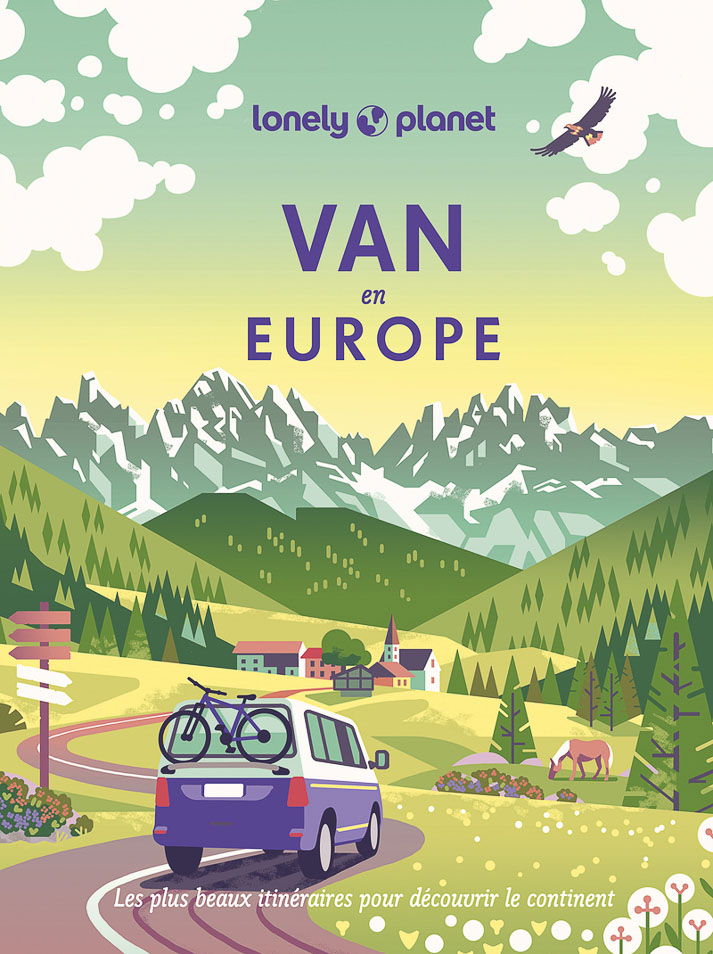 livre van en Europe Lonely Planet