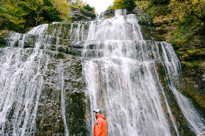 cascades du hérisson randonnée