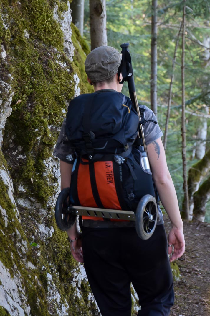 chariot randonnée x-trek