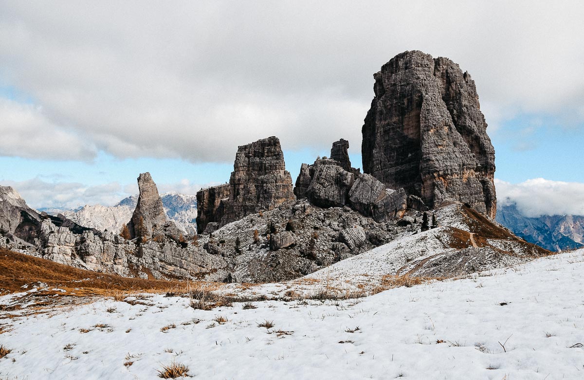 trek cinque torri dolomites