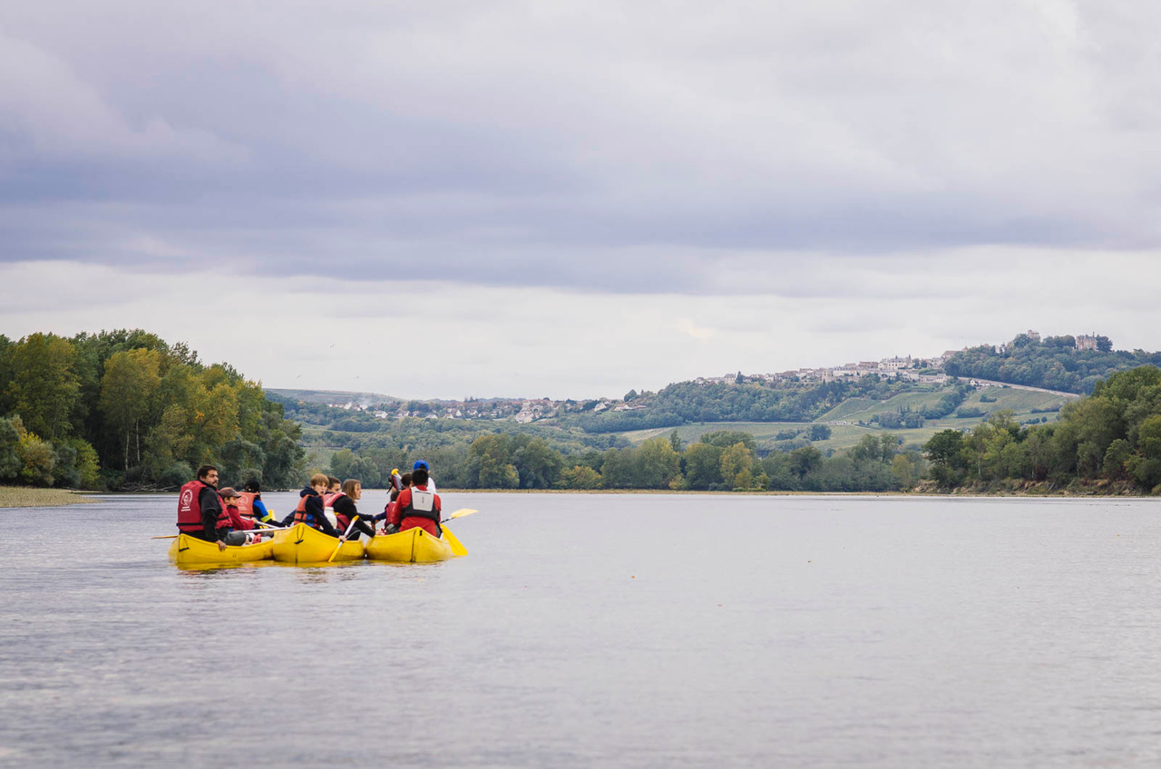 découvrir la Loire en canoe