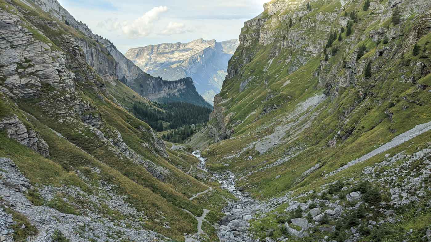 itinéraire tour des Fiz Alpes