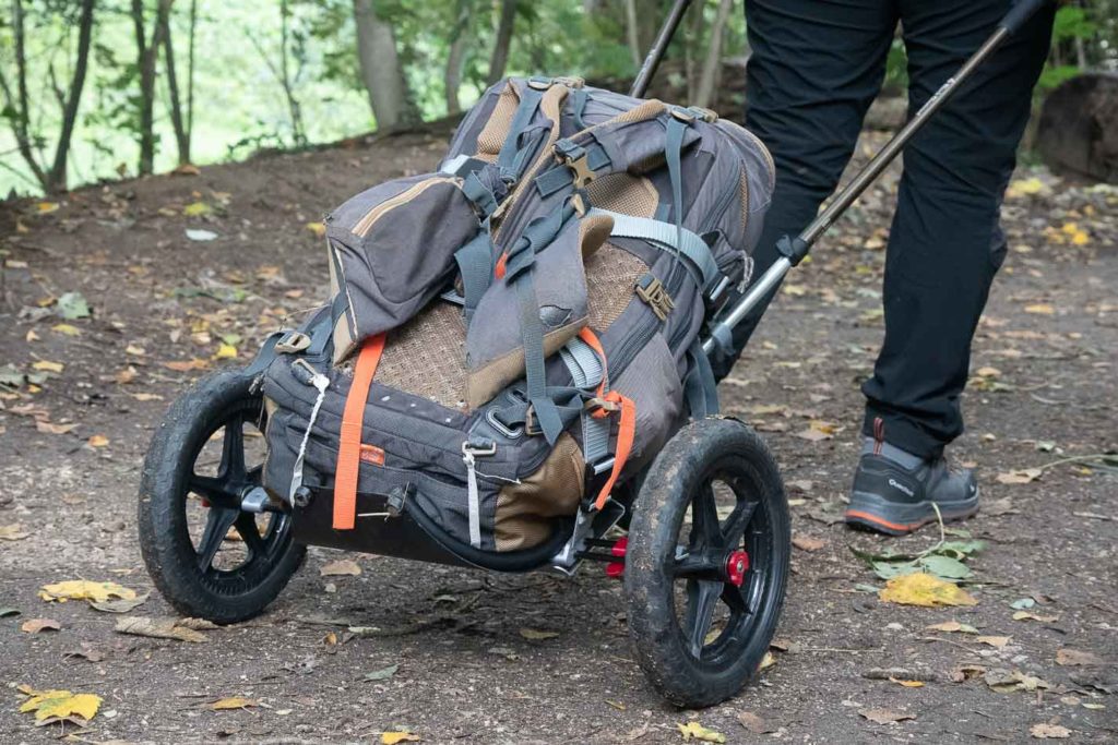 Test du chariot de randonnée Model XTrek version 2 (Tactical XIII)