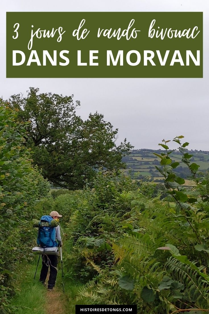 3 jours de randonnée et bivouac sur la Grande Traversée du Morvan... | Histoires de tongs, le blog aventure en solo et au féminin