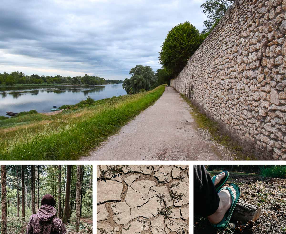 remonter la loire à pied