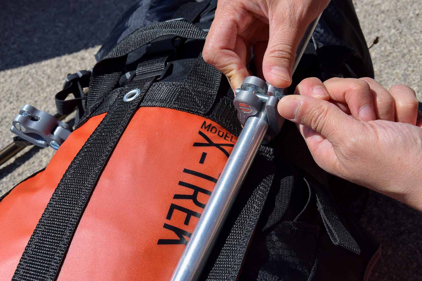 système portage randonnée