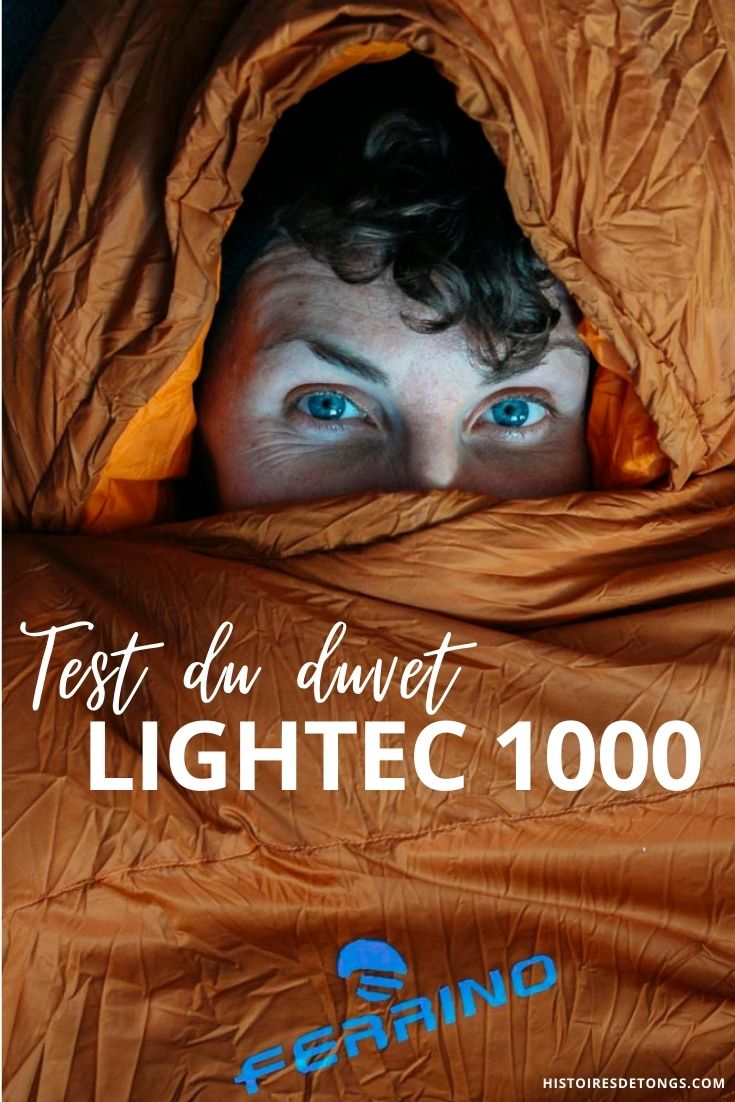 Test du duvet Ferrino Lightec 1000, un sac de couchage performant pour un poids ultra-léger... | Histoires de tongs, le blog aventure en solo et au féminin