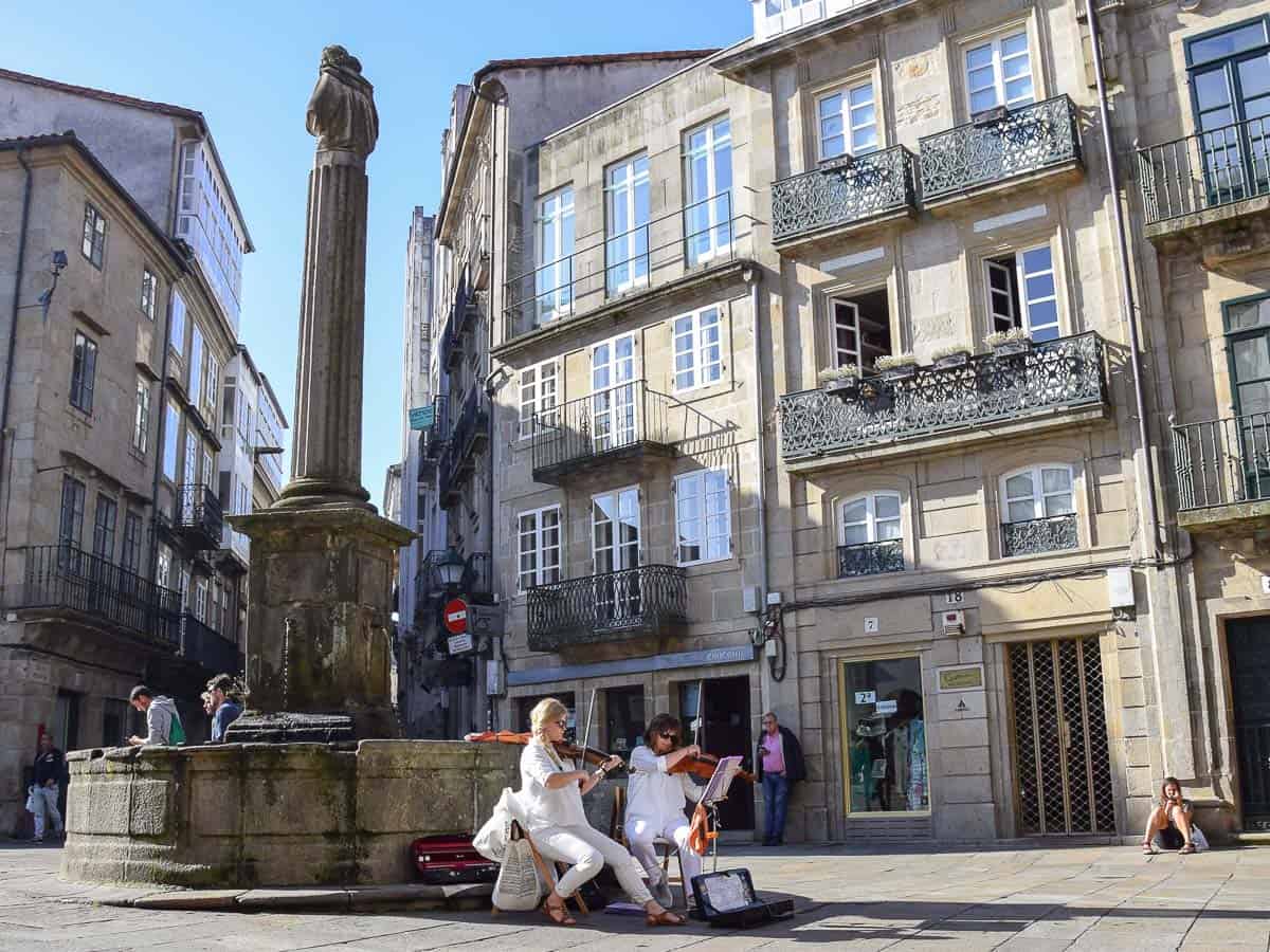 musique de rue compostelle