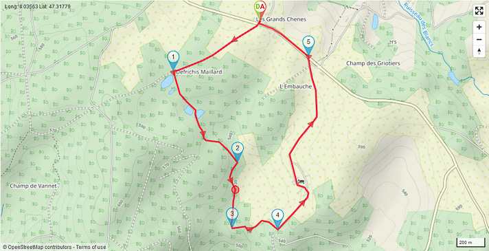 visorando open street map