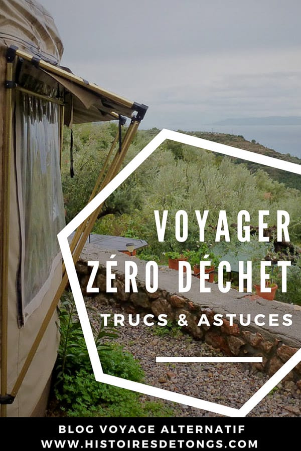 voyager zéro déchet